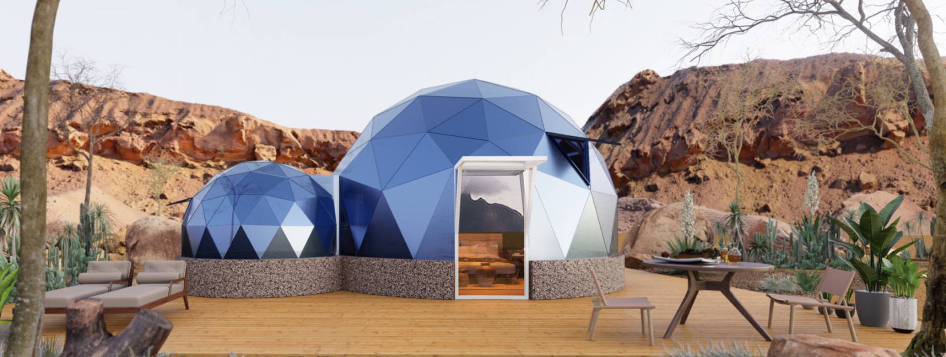 黑龙江球形智能光伏玻璃星空房